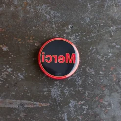 2261 STICKER MULE Badge Merci - Miroir