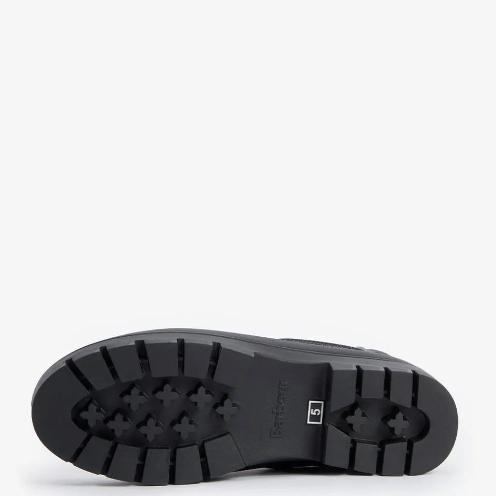 Women Barbour - Bottines Halton - Noir