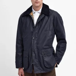 Barbour - Veste Ashby Wax Jacket - Marine