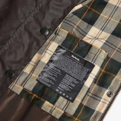 Women Barbour - Veste Bedale Wax - Olive