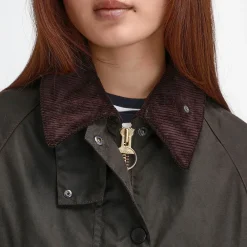 Women Barbour - Veste Bedale Wax - Olive