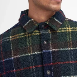 Barbour - Veste Bryson Tartan - Bleu