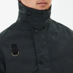 Women Barbour - Veste Cirée Slim - Bleu