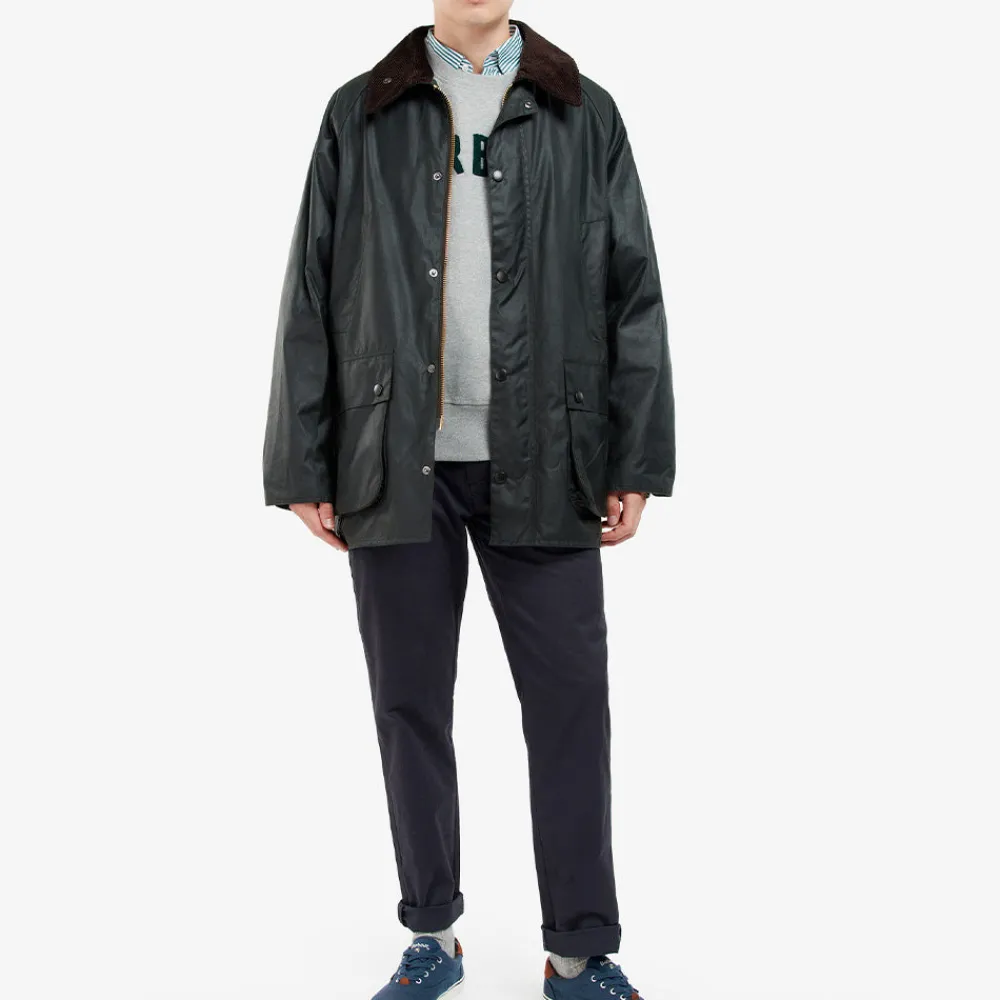 Barbour - Veste Os Bedale Wax - Sage