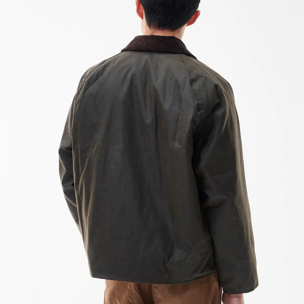Barbour - Veste Os Transport Wax - Olive
