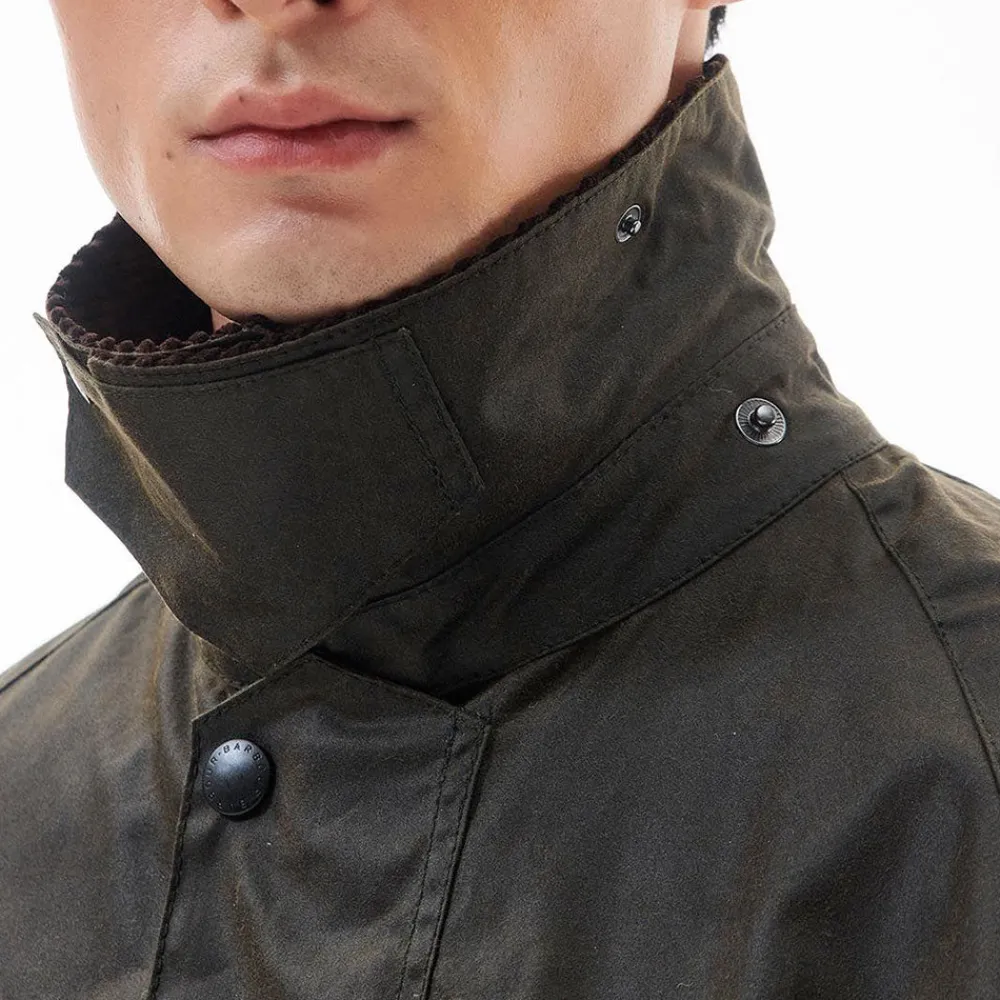 Barbour - Veste Os Transport Wax - Olive