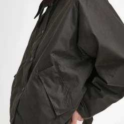 Women Barbour - Veste Transport Wax - Olive