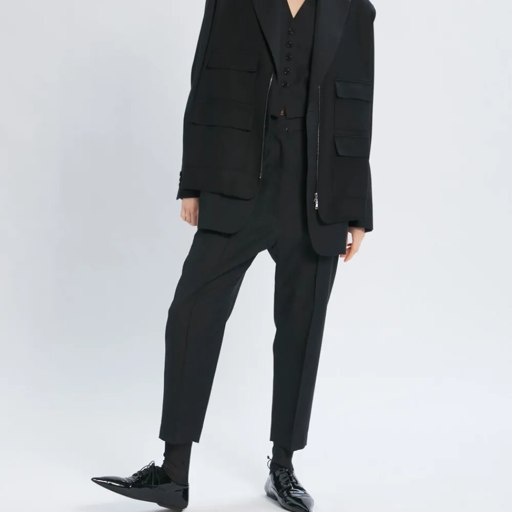 Women Barena Venezia - Pantalon Inge - Noir