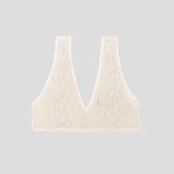 Women BASERANGE - Bralette Crescent - Blanc