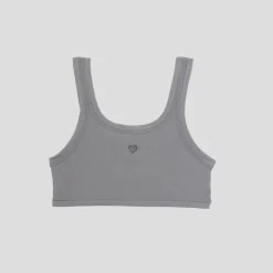 Women BASERANGE - Bralette Heart - Bleu