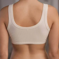 Women BASERANGE - Bralette Heart - Blanc