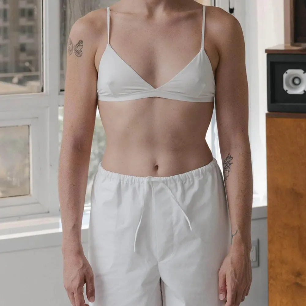 Women BASERANGE - Bralette Mississipi - Blanc