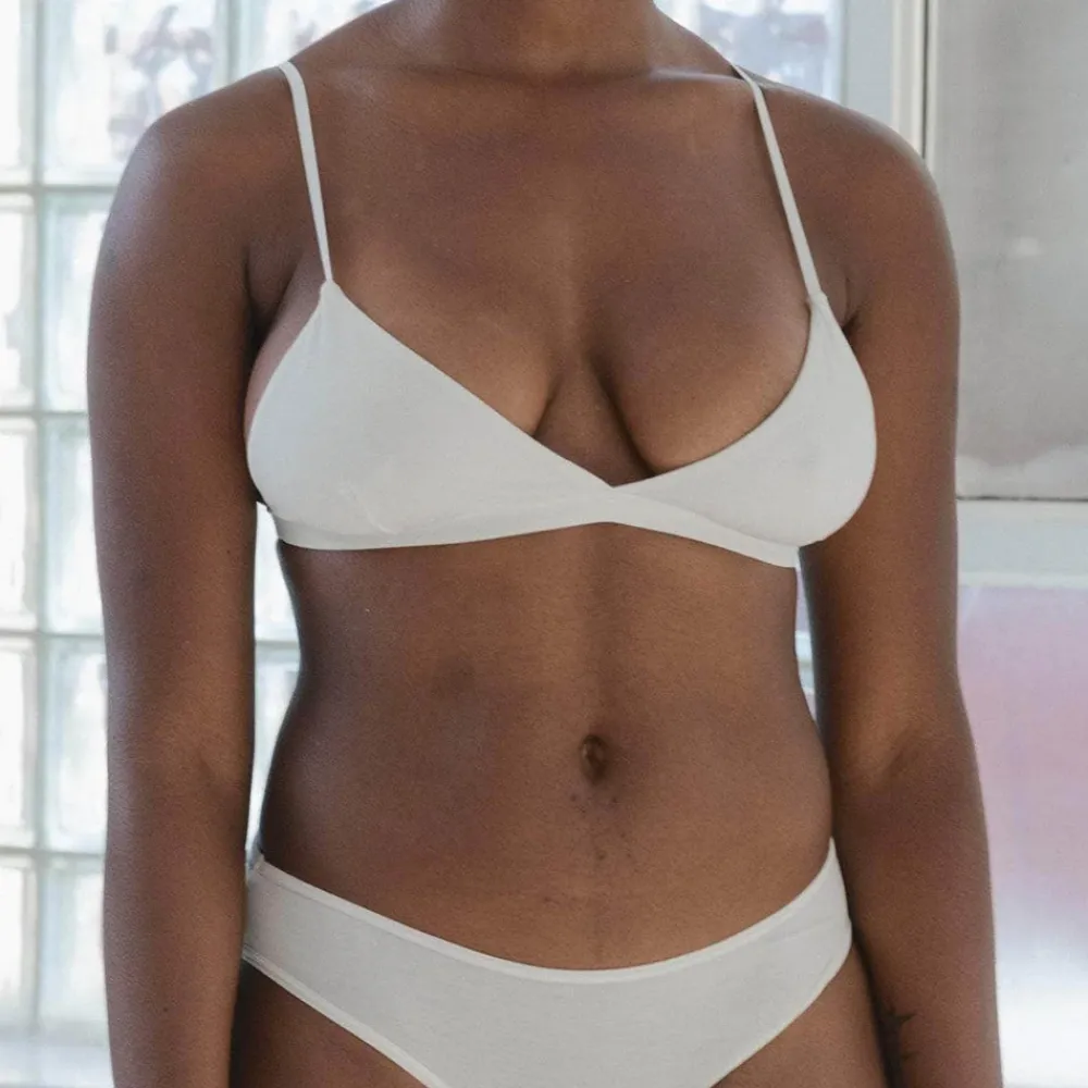 Women BASERANGE - Bralette Mississipi - Blanc