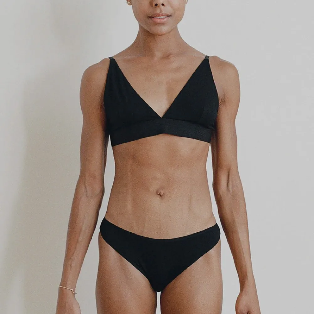 Women Baserange - Bralette Triangle - Noir