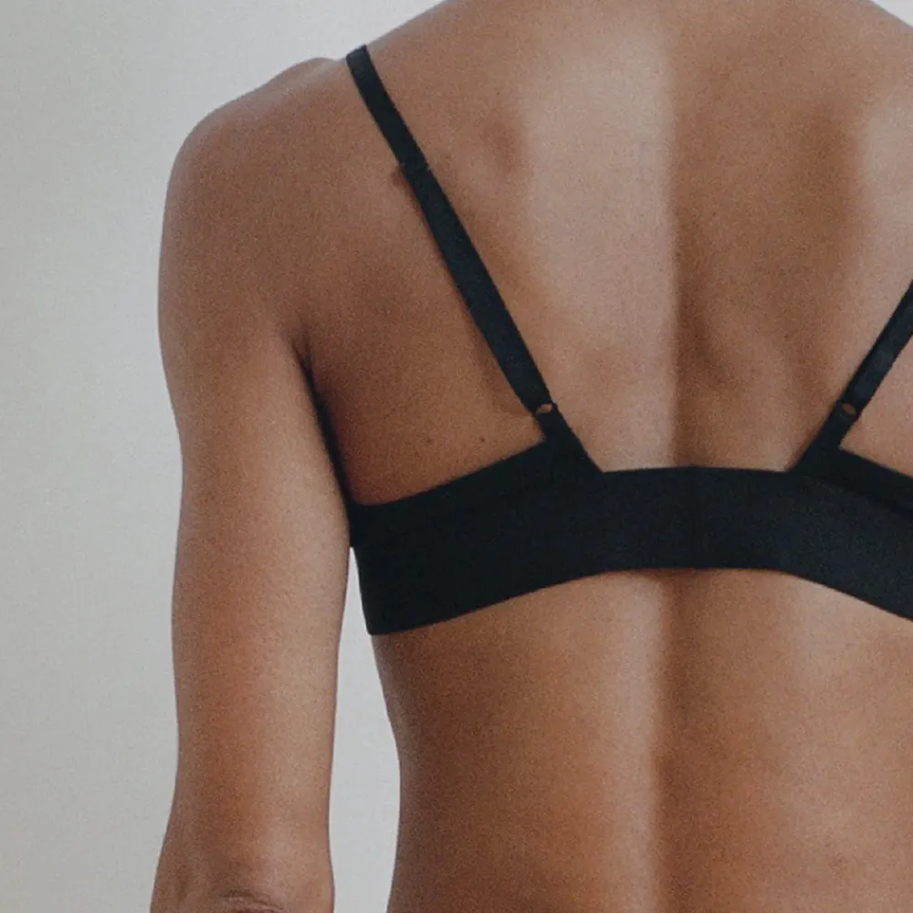 Women Baserange - Bralette Triangle - Noir