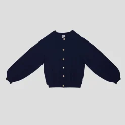 Women BASERANGE - Cardigan Soar - Bleu