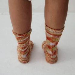Women Baserange - Chaussettes Tordadés - Orange