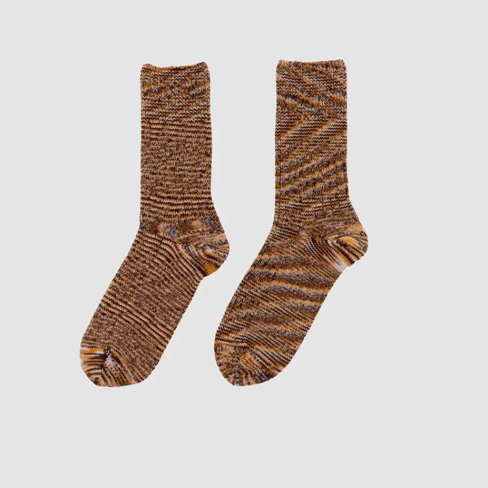 Women Baserange - Chaussettes Tordadés - Marron