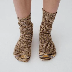 Women Baserange - Chaussettes Tordadés - Marron