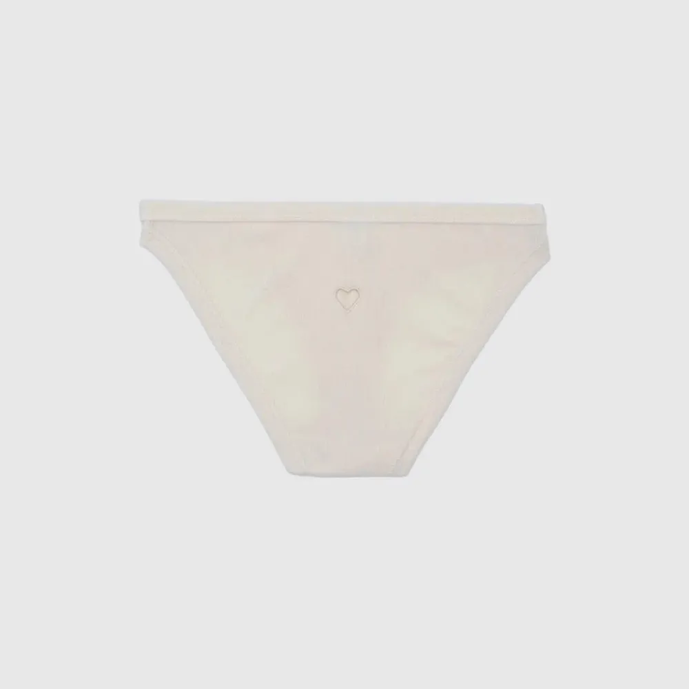 Women BASERANGE - Culotte Heart Bell - Blanc