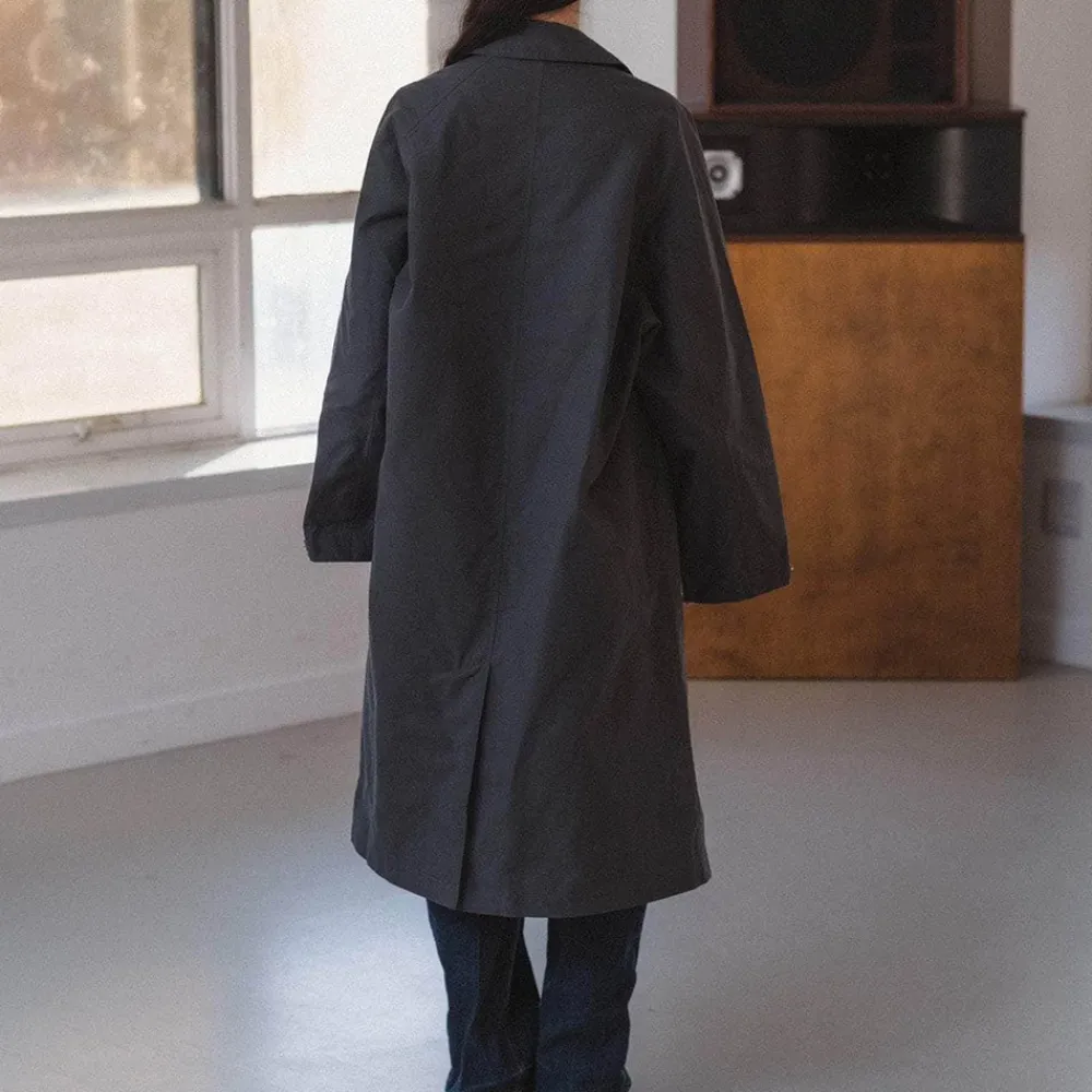 Women BASERANGE - Manteau Long Even - Noir