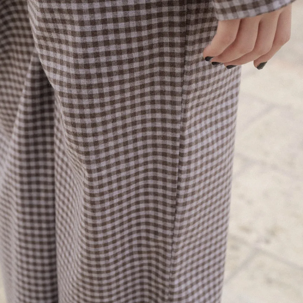 Women BASERANGE - Pantalon Limber - Marron