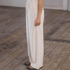 Women BASERANGE - Pantalon Stoa - Blanc