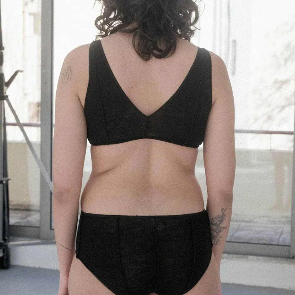 Women BASERANGE - Soutien-gorge Vein - Noir