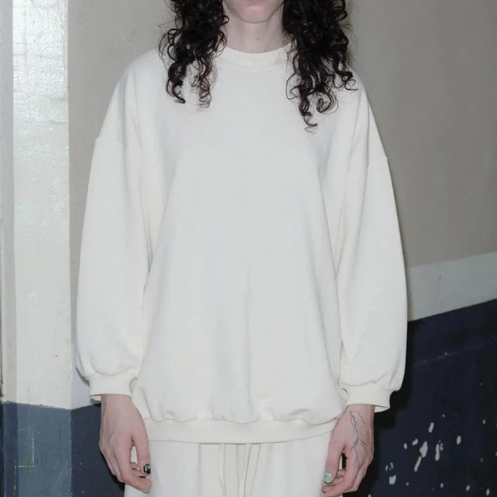 Women BASERANGE - Sweat Rim - Blanc