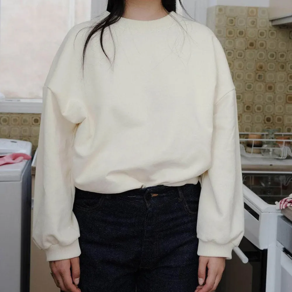 Women BASERANGE - Sweat Rim - Blanc
