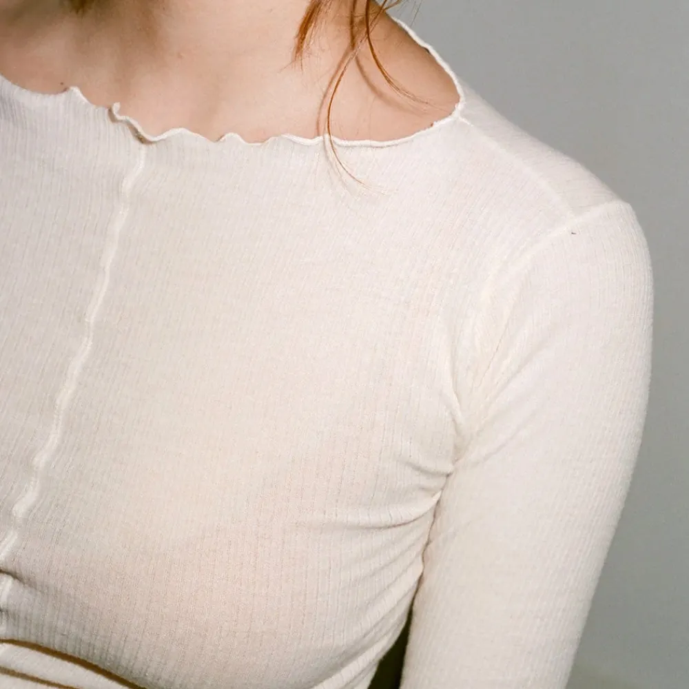 Women Baserange - T-Shirt Pama - Blanc