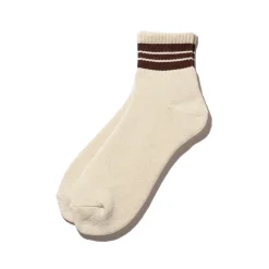 Women BEAMS Plus - Chaussettes School Boy - Brun