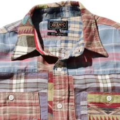 BEAMS Plus - Chemise Indian Flannel - Multicolore