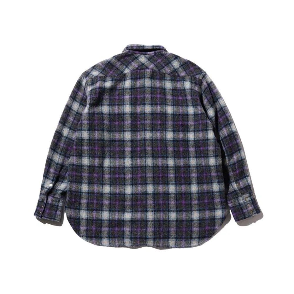 BEAMS Plus - Chemise Western - Violet