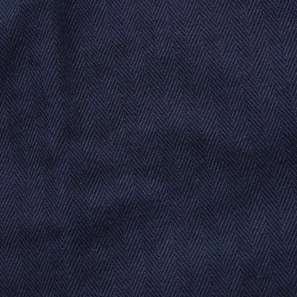 BEAMS Plus - Pantalon Herringbone - Navy
