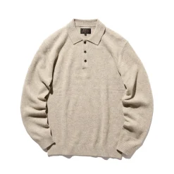BEAMS Plus - Polo 9G - Beige