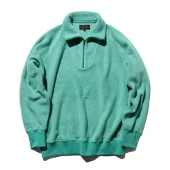 BEAMS Plus - Pull Zip - Menthe