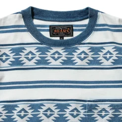 BEAMS Plus - T-shirt poche - Bleu
