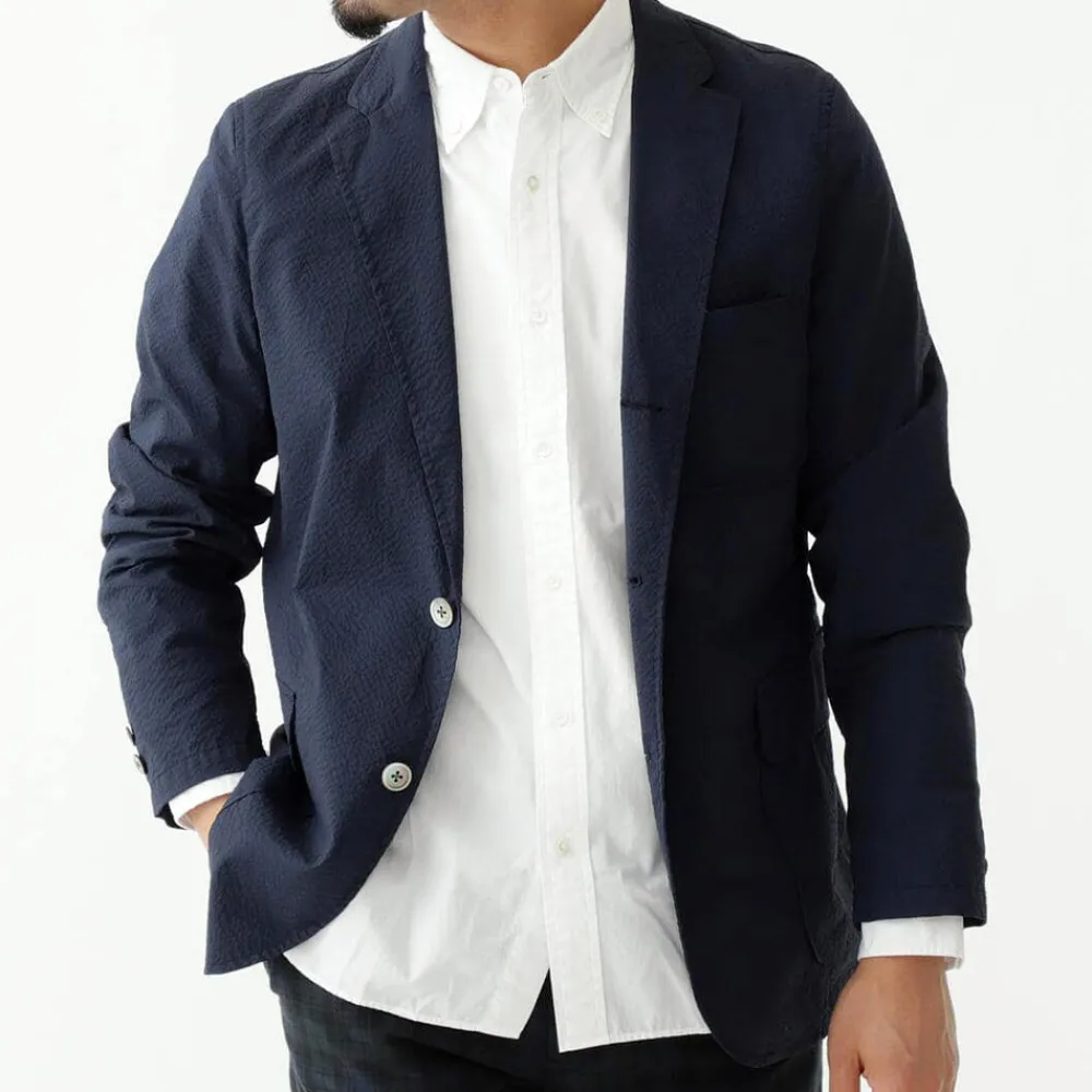 Beams Plus - Veste Costume - Marine