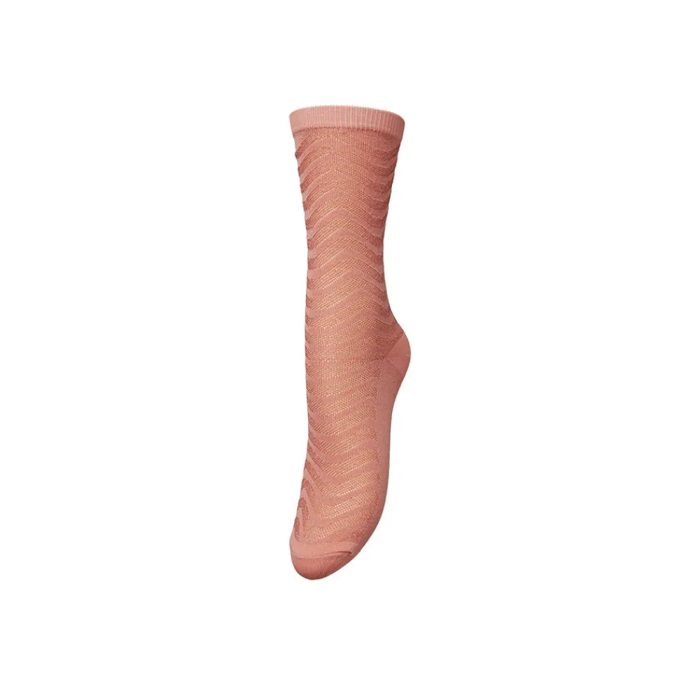 Women Becksöndergaard - Chaussettes Mina Glitter - Rose