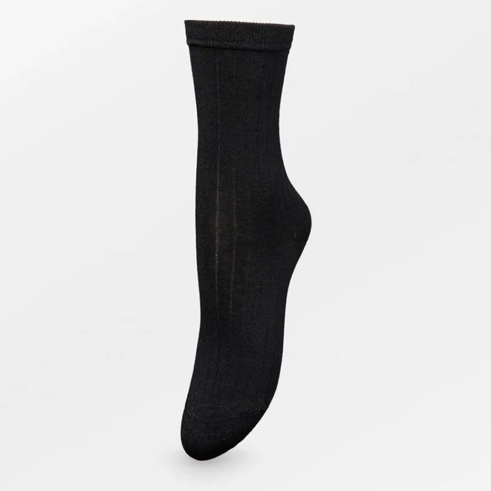 Women Becksöndergaard - Chaussettes Rib Glitter - Noir