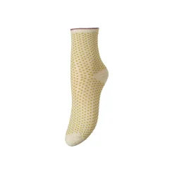 Women Becksöndergaard - Chaussettes Dina Dots - Jaune