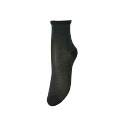 Women Becksöndergaard - Chaussettes Dina Solid - Noir &Vert