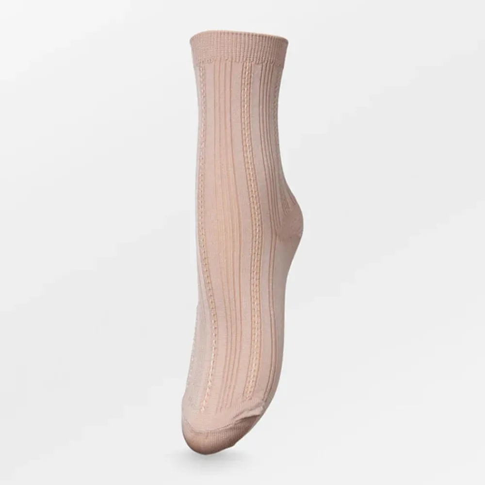 Women Becksöndergaard - Chaussettes Solid Drake - Rose