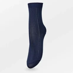 Women Becksöndergaard - Chaussettes Solid Drake - Bleu Marine
