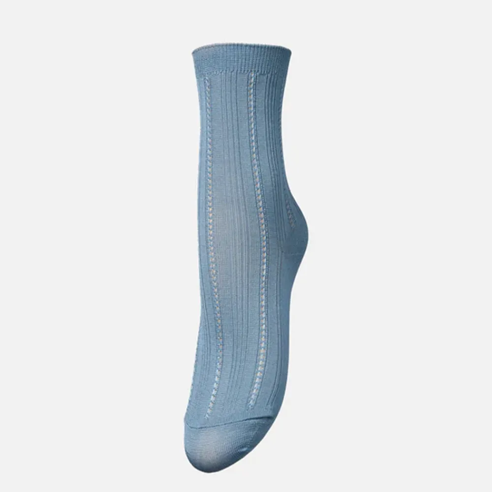 Women Becksöndergaard - Chaussettes Solid Drake - Bleu