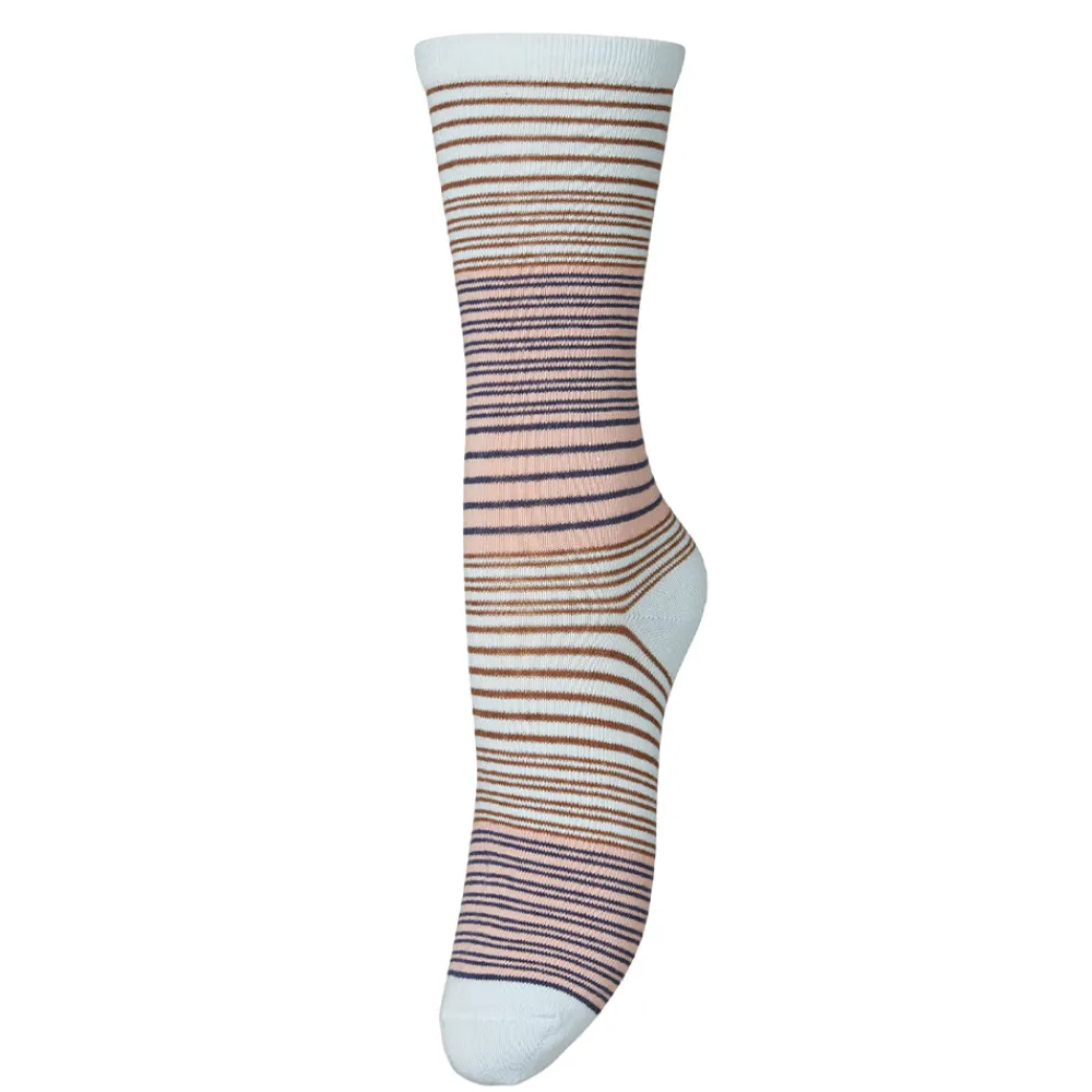 Women Becksöndergaard Becksöndergaard - Chaussettes Brandy Cotta - Bleu