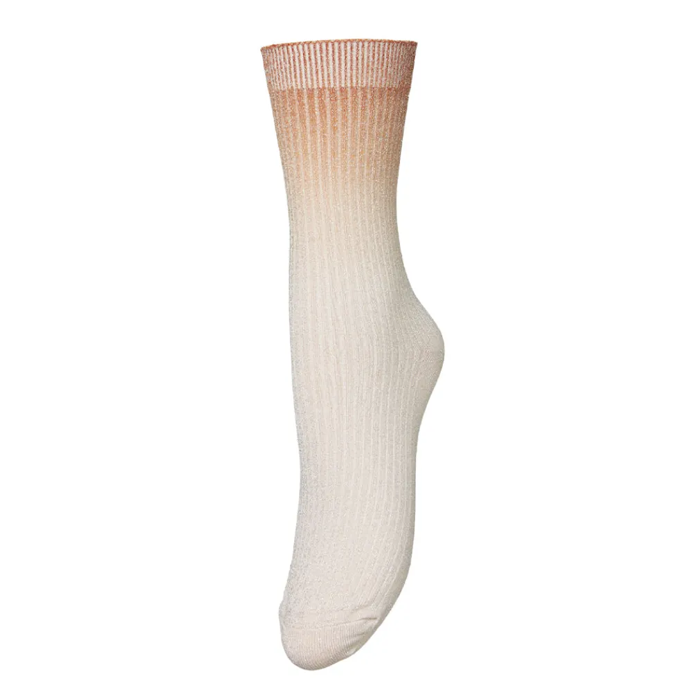 Women Becksöndergaard Becksöndergaard - Chaussettes Gradiant - Pêche