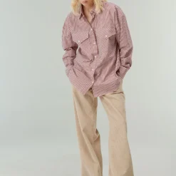 Women Belle Pièce - Chemise André - Rouge