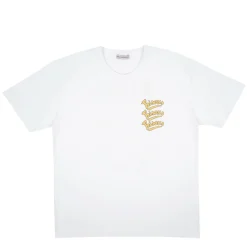 Bisous Skateboard - T-Shirt Gianni - Blanc